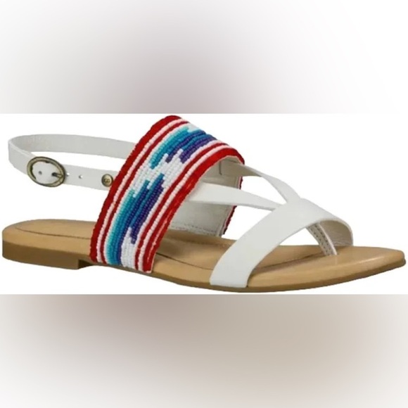 UGG Verona Serape Beaded Sandals EUC - Picture 1 of 8